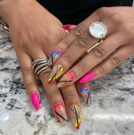 CK Nails & Spa Logo