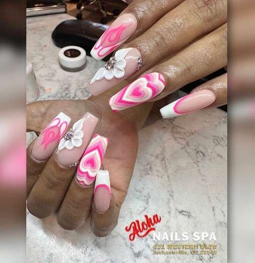 Aloha Nails & Spa Logo