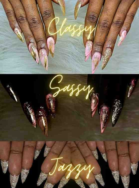 Blazin Clipz N Nail Tipz Logo