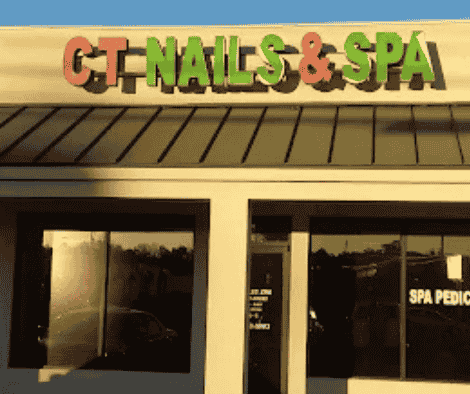 CT Nails & Spa Logo