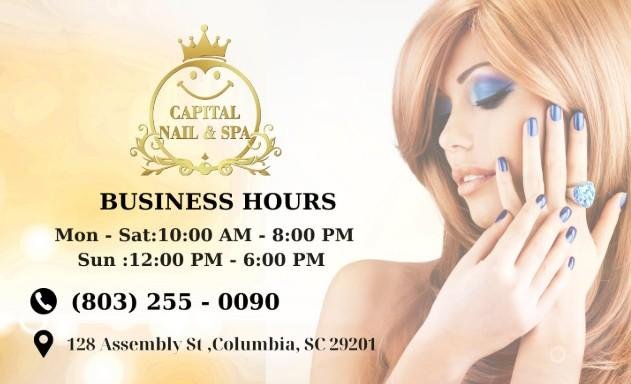 Capital Nail & Spa Logo