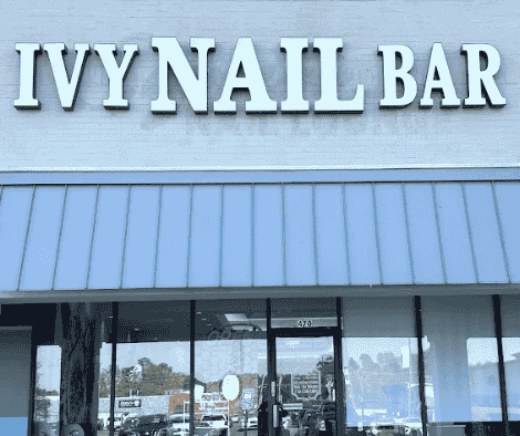 Ivy Nail Bar Johnson Ferry Logo