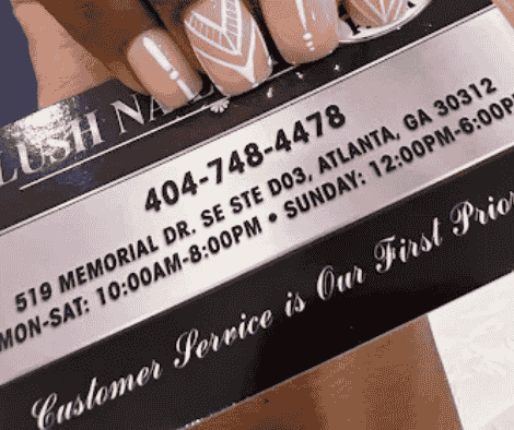 Lush Nail Bar Grant Park Logo