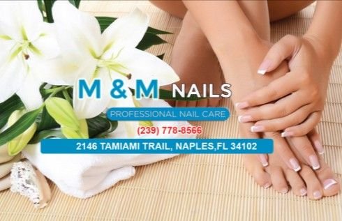 M & M Nails Logo