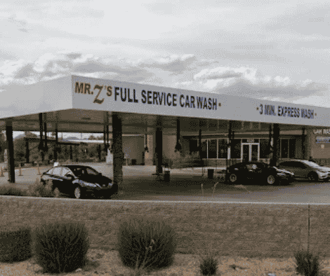Mr.Z’s Car Wash & quick service Logo