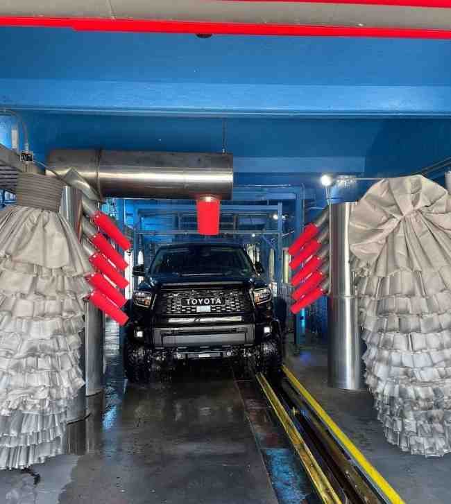 Blue Dolphin Car Wash Logo