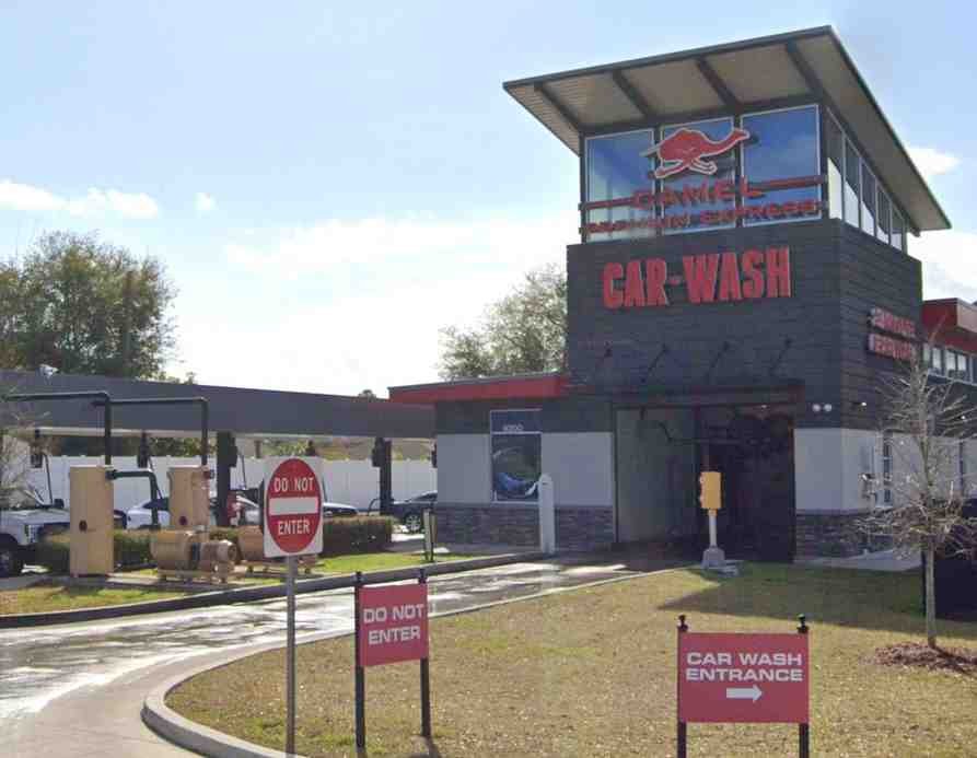 Camel Premium Express Car Wash Logo