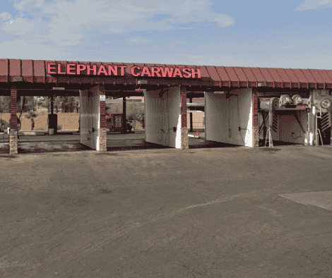 Elephant Car Wash Logo
