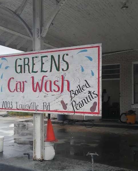 Greens Carwash Logo