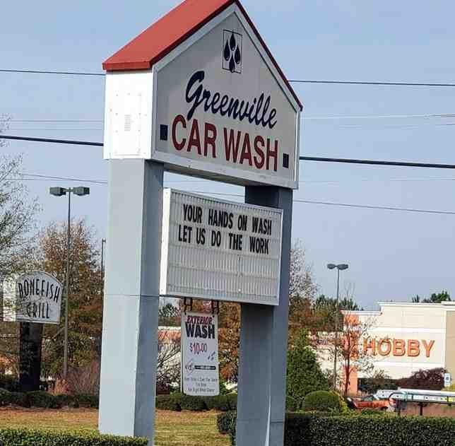 Greenville Car Wash Logo
