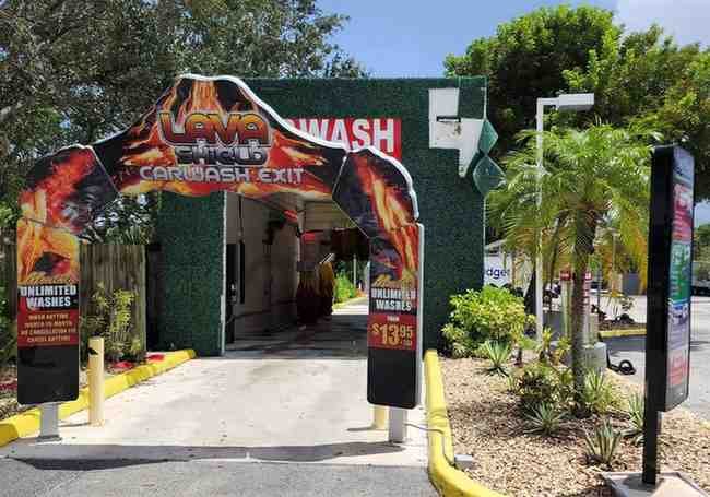 Lava Shield Car Wash Logo