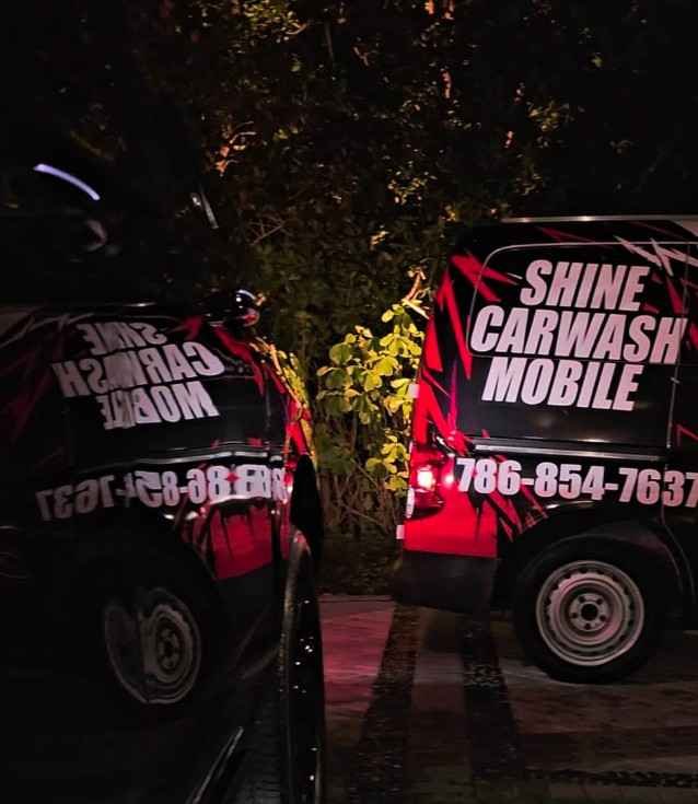 SHINE CARWASH MOBILE Logo