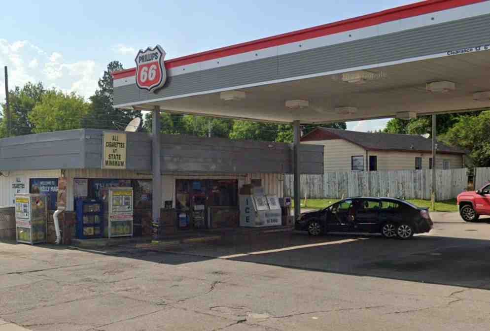 Sunset Gas Station Logo