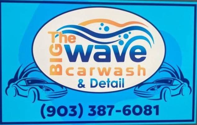 THE BIG WAVE CAR WASH AND DETAIL Logo